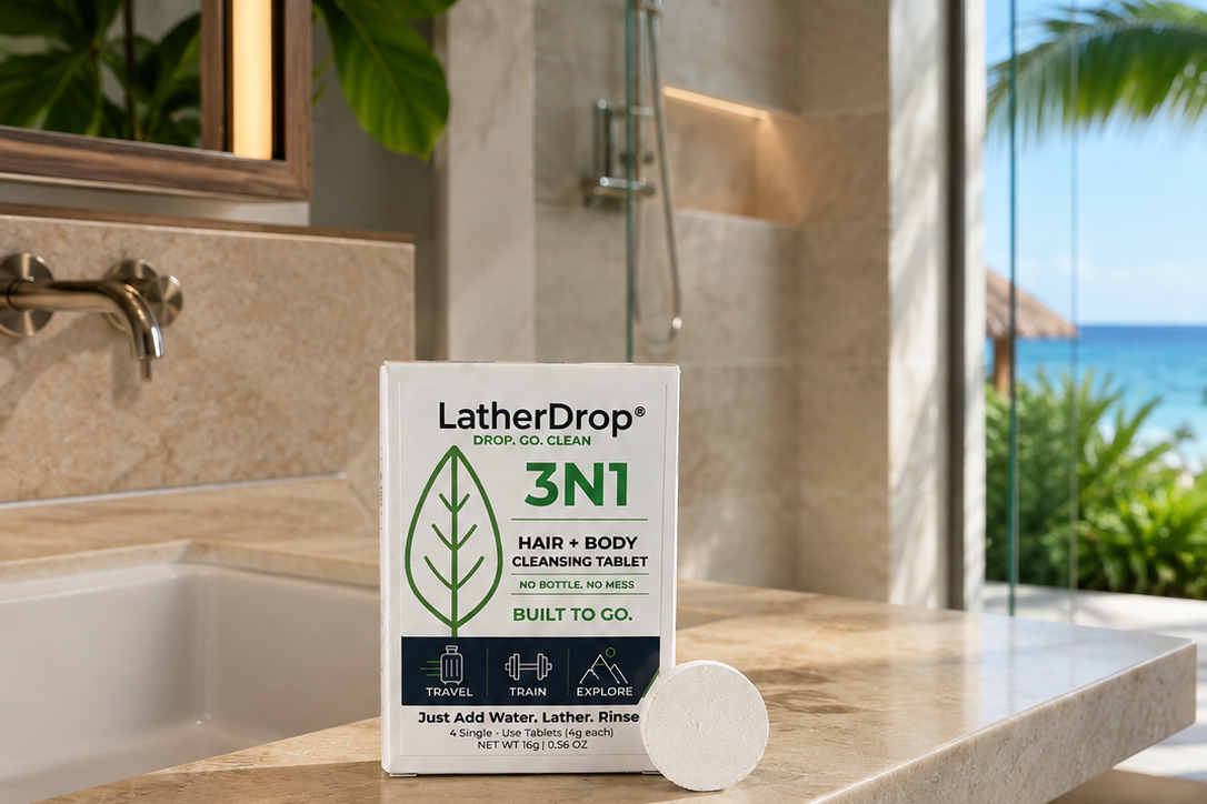LatherDrop 3N1 Cleansing Tablet